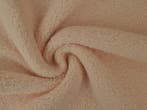 10 meter teddy bont - champagne - Bouclé stoffen, Overige kleuren, Verzenden, 120 cm of meer, Polyester