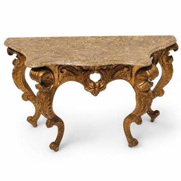 Wandtafel - Verguld hout