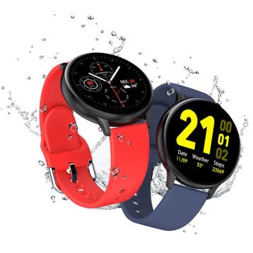 Sport Smartwatch - Silicoon Bandje Fitness Activity Tracker, Verzenden, Nieuw, Lige