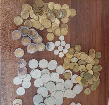 Italië. Lotto monete miste - incluso argento e medaglia