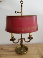 Bouilotte lamp - Messing, geverfde plaatstaal, Brons - Style