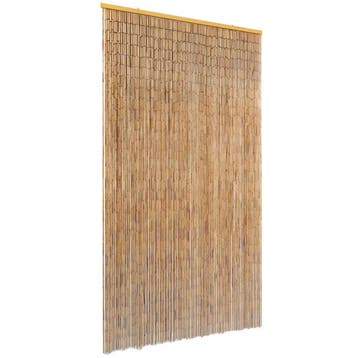 vidaXL Vliegengordijn 100x200 cm bamboe, Verzenden