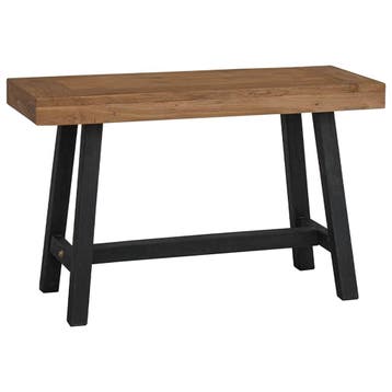 vidaXL Bankje 80 cm massief teakhout, Verzenden, Nieuw