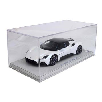 BBR 1:18 - Voiture miniature - Maserati MC20 - Bianco Audace