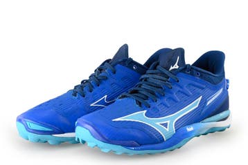Mizuno Sportschoenen in maat 42½ Blauw, Mizuno, Sportschoenen, Zo goed als nieuw, Verzenden