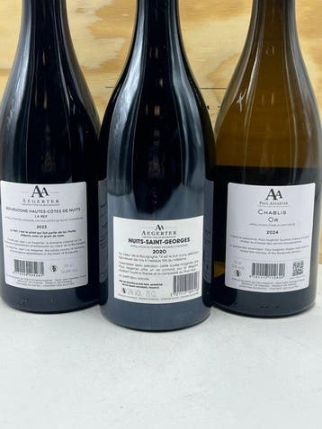 2023 Domaine Aegerter - Coffret Griffes Bourgogne Chablis, Verzamelen, Wijnen, Nieuw
