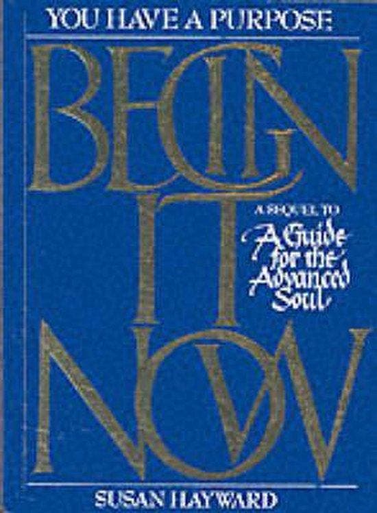 Begin it Now 9780959043945 Susan Hayward, Livres, Langue | Anglais, Envoi