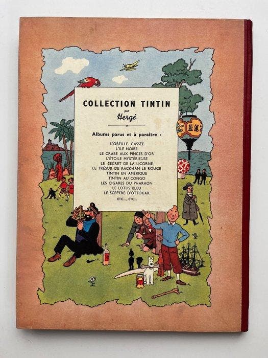 Tintin - Le Lotus Bleu - EO couleur - B1 - 1 Album - Eerste, Livres, BD | Comics