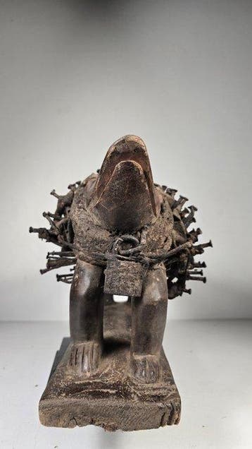 Mask - Congo (Zonder minimumprijs), Antiek en Kunst