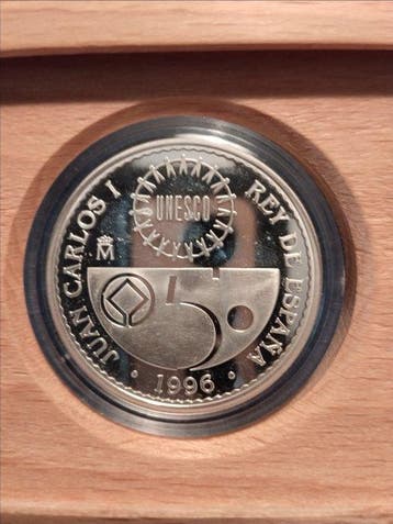 Spanje. 2000 Pesetas 1996 Palenque. Serie Patrimonio Mundial