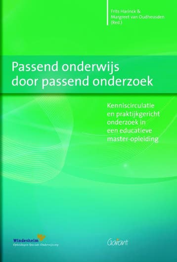 Passend onderwijs door passend onderzoek 9789044128536, Boeken, Verzenden, Gelezen
