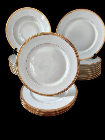 Dartigeas Limoges - Service de table (20) - Porcelaine -