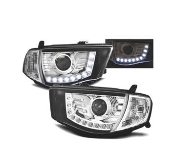 PHARES MITSUBISHI L200 06-10 DIURNES FOND CHROMÉ, Verzenden, Nieuw