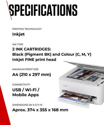 Canon PIXMA TS4150I - WLAN Multifunctionele Printer Duple..., Ophalen of Verzenden, Nieuw