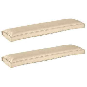 Palletkussens Set Beige | Tweede kansje | OP = OP, Verzenden, Zo goed als nieuw, Overige materialen