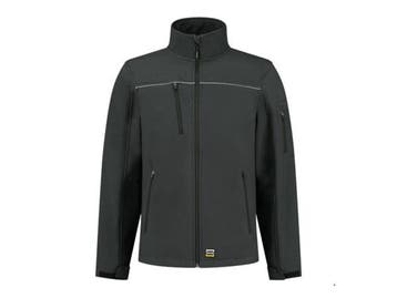 Veiling - Tricorp softshell jas maat S donkergrijs, Tuin en Terras, Werkkleding, Nieuw
