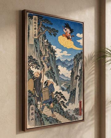 POPSAN - Kid Goku over Hakone () - UNIQUE WORK