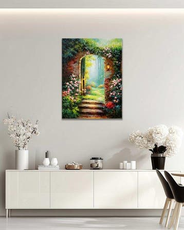 Stefano - Garden Gate at Dawn
