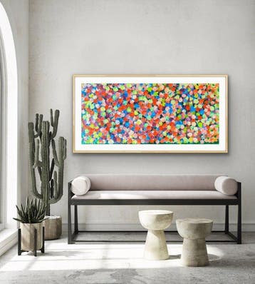 Lina Verano - Floral Explosion No.10 - XL
