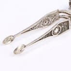 Filigrain-decor - ca. 1924 - Pince à sucre - Argent 800 -