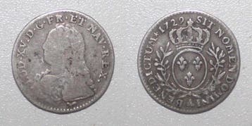 1/10 écu France Frankreich Louis Xv 1/10 Ecu Mit Olivenzw.., Postzegels en Munten, Verzenden, België