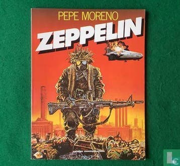 Zeppelin - 1986, Eén stripboek, Verzenden, Zo goed als nieuw, Moreno, Pepe.