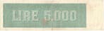 Italië. - 5000 Lire - 1947 - Pick 86 (Zonder minimumprijs)