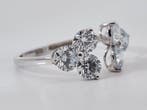 Sans prix de réserve - Bague - 14 carats Or blanc - 2.17ct., Bijoux, Sacs & Beauté, Bagues