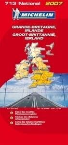 Grande-Bretagne Irlande GROOT-BRITTANNIE IERLAND 11713 CARTE, Verzenden, Michelin 11 713 (2007)
