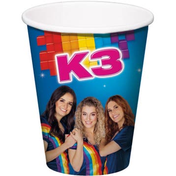 Bekers K3 250ml 6st, Verzenden, Nieuw