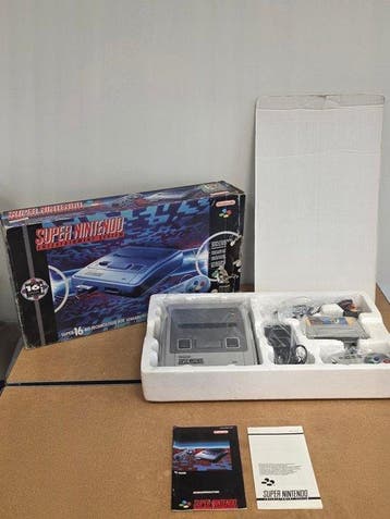 Nintendo - Snes - Super Rare - Big Box - Super Mario World, Nieuw