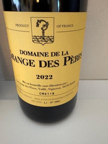 2022 Domaine de la Grange de Péres - Languedoc - 3 Flessen, Collections