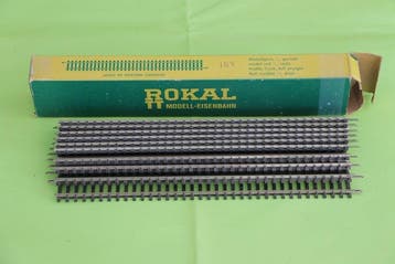 Rokal TT - Modeltreinsporen (100) - Diverse rails, inclusief