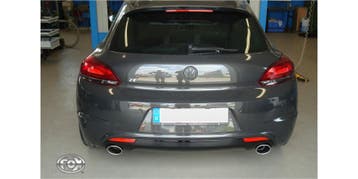 FOX VW Scirocco - 13 - R einddemper uitgang rechts/links - 1, Auto-onderdelen, Verzenden, Nieuw
