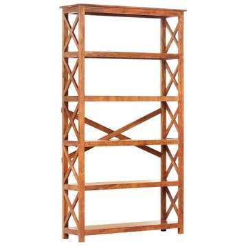 vidaXL Boekenkast 100x30x180 cm acaciahout met, Verzenden, Nieuw