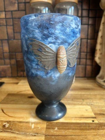 Daum Frères - Vase - Verre - Art Nouveau, Antiquités & Art
