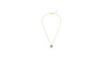 Halsketting - 14 karaat Geel goud, Rhodium geplateerd -, Nieuw