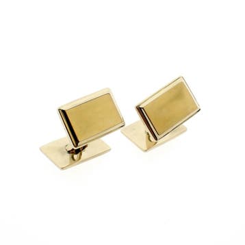 Gouden manchetknopen, Handtassen en Accessoires, Manchetknopen, Ophalen of Verzenden, Gebruikt, Goud