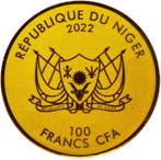 Niger. 100 Francs 2022 Austria 100 Corona 1908 with