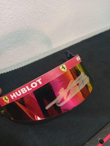 Ferrari - Helmet Visor - Charles Leclerc - 2024 - Schaal 1/2, Nieuw