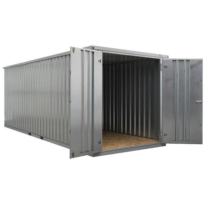 20 ft |  container gegalvaniseerd staal | Uitverkoop! |op=op, Doe-het-zelf en Bouw, Containers