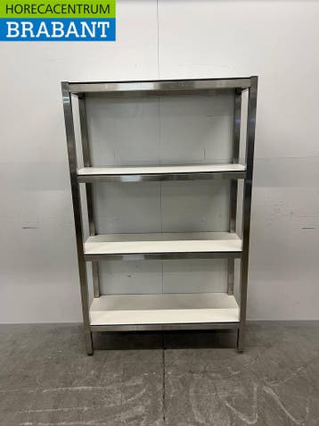 RVS Opbergrek Rek Stelling 109 x 40 x 178 cm Horeca, Ophalen of Verzenden, Nieuw in verpakking