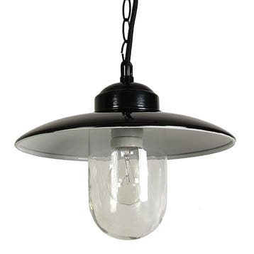 Industriële lampen Hanglamp Solingen Hang Zwart, Verzenden, Overige materialen, Nieuw, 75 cm of meer
