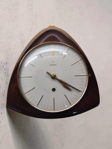 Wandklok - Junghans Mid-Century Tischuhr – W 284/14 –