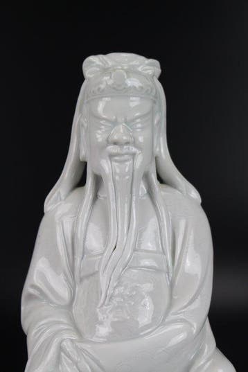 Dehua Blanc de Chine figure of Zhenwu - Porselein - China