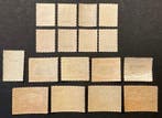 Belgique 1920 - Timbres doccupation surimprimés Malmédy -