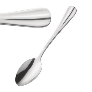 Koffielepels | BAGUETTE | RVS | 12 Stuks | Lengte 140mm, Verzenden, Nieuw in verpakking