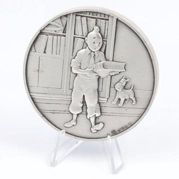 France. Medal ND - Tintin