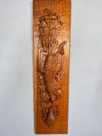 Decoratief ornament - Nederland - Houtsnede jagersornament