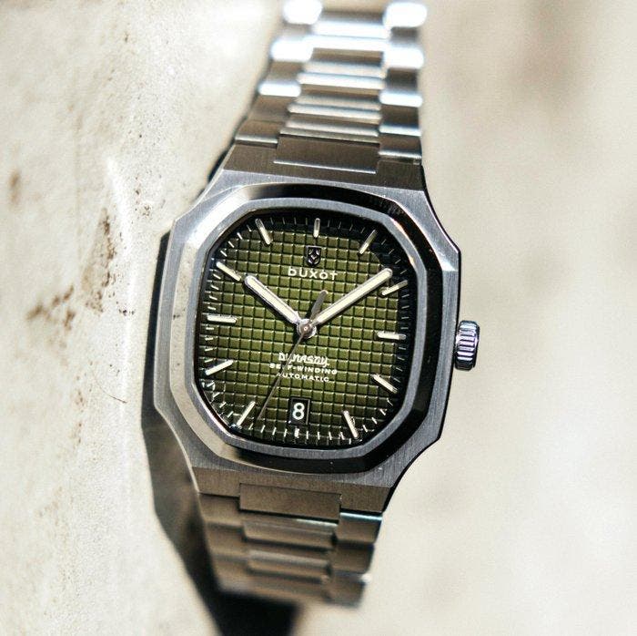 Duxot - Automatic - Tonneau - Myrtle - 24 Jewels - Dynasty -, Handtassen en Accessoires, Horloges | Heren